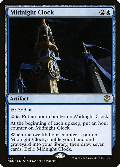 Midnight Clock - Commander: Streets of New Capenna