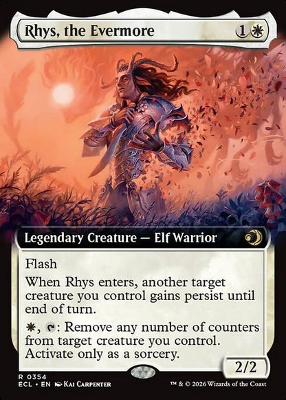 Rhys, the Evermore (Extended Art) - Lorwyn Eclipsed