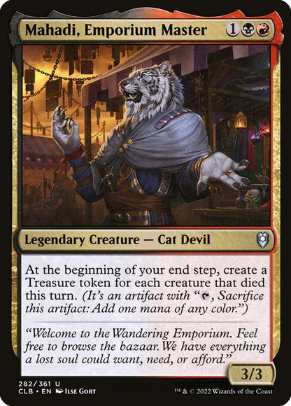 Mahadi, Emporium Master - Commander Legends: Battle for Baldur's Gate