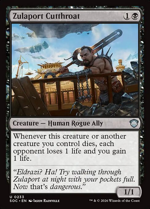 Zulaport Cutthroat - Commander: Secrets of Strixhaven