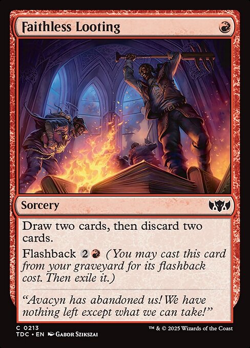 Faithless Looting - Strixhaven: Mystical Archives