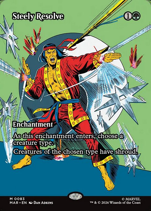 Steely Resolve (Borderless) - Marvel Universe Eternal-Legal