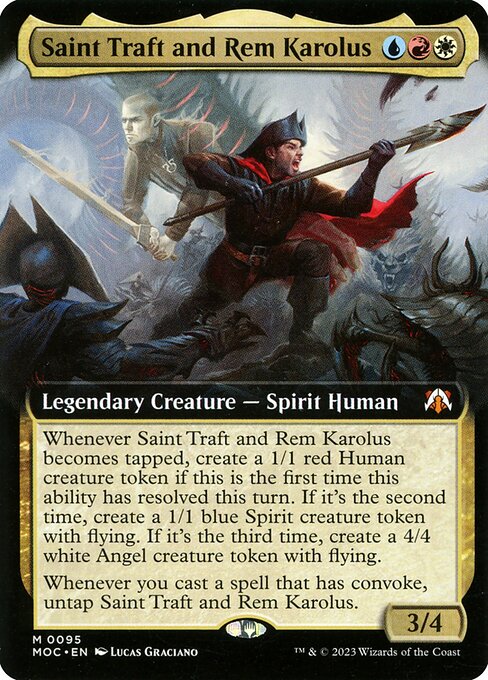 Saint Traft and Rem Karolus - Commander: March of the Machine