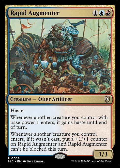 Rapid Augmenter - Commander: Bloomburrow