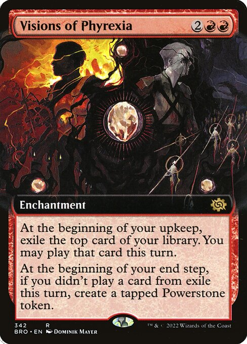 Visions of Phyrexia (Extended Art) - The Brothers' War