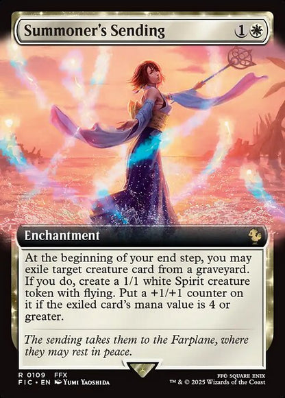 Summoner's Sending (Extended Art) - Commander: FINAL FANTASY