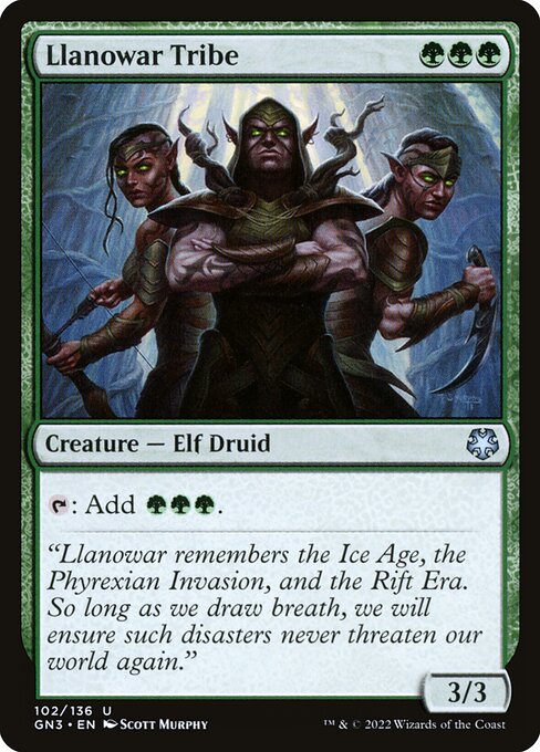 Llanowar Tribe - Magic Game Night: Free-For-All