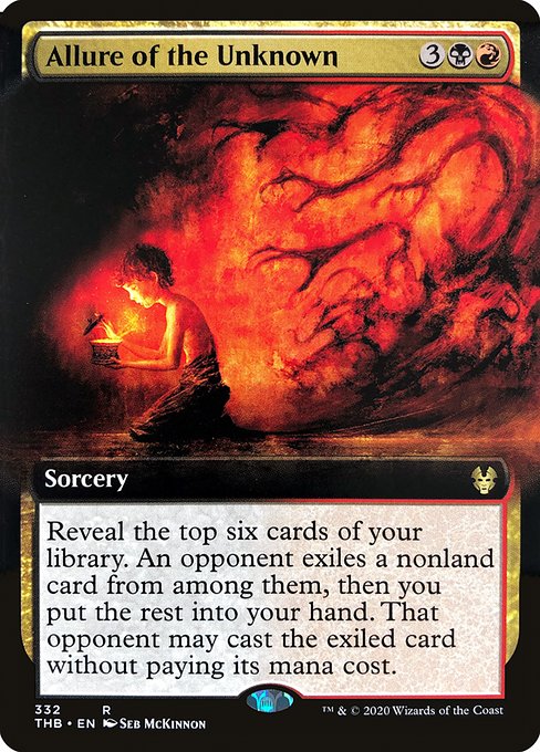 Allure of the Unknown (Extended Art) - Theros Beyond Death