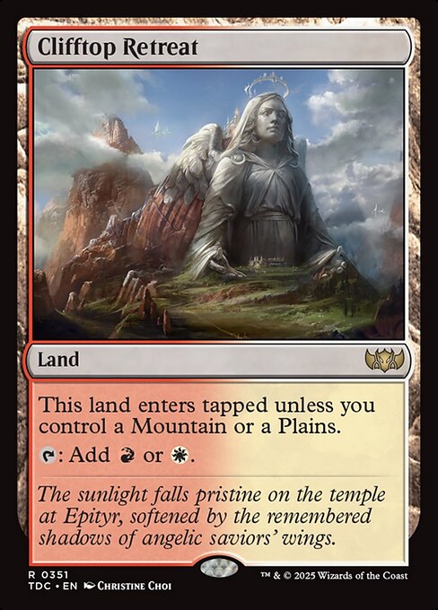 Clifftop Retreat - Commander: Tarkir: Dragonstorm