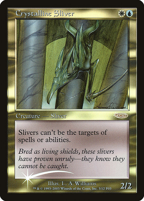 Crystalline Sliver - FNM Promos