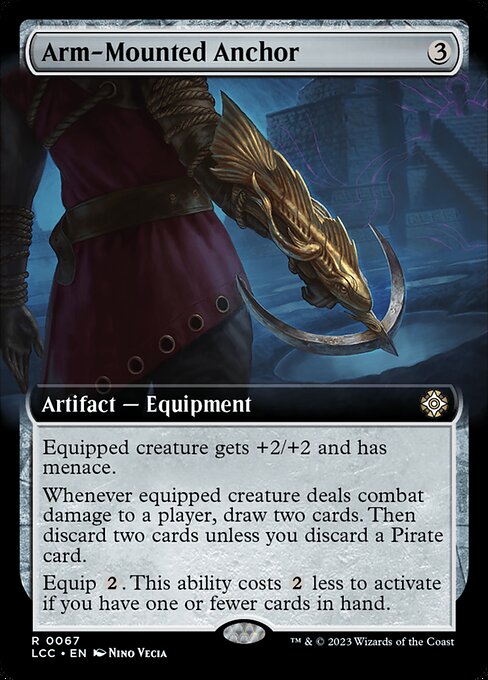 Arm-Mounted Anchor (Extended Art) - Commander: The Lost Caverns of Ixalan
