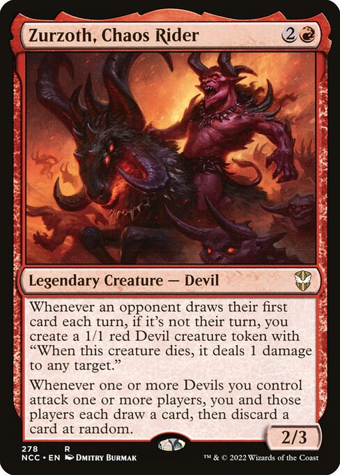 Zurzoth, Chaos Rider - Commander: Streets of New Capenna