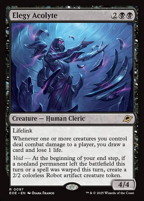 Elegy Acolyte (Foil) - Edge of Eternities