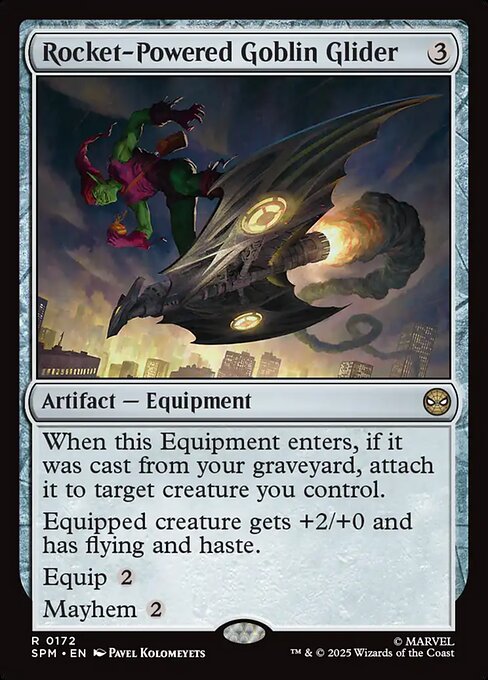 Rocket-Powered Goblin Glider - Marvel's Spider-Man
