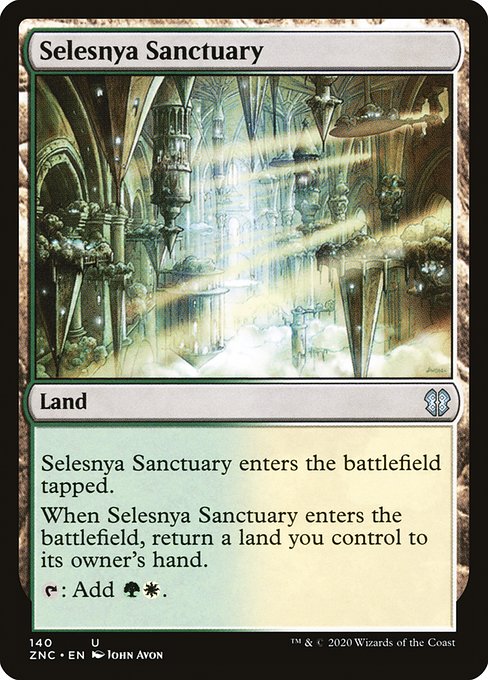 Selesnya Sanctuary - Commander: Zendikar Rising