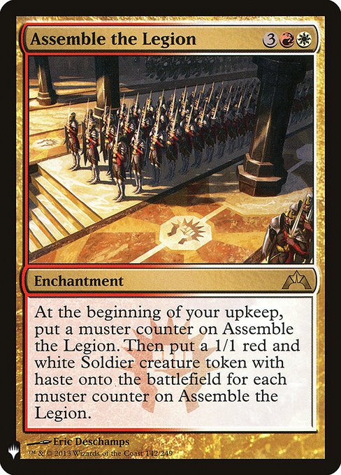 Assemble the Legion - The List Reprints