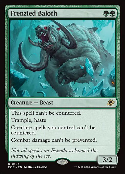 Frenzied Baloth (Foil) - Edge of Eternities