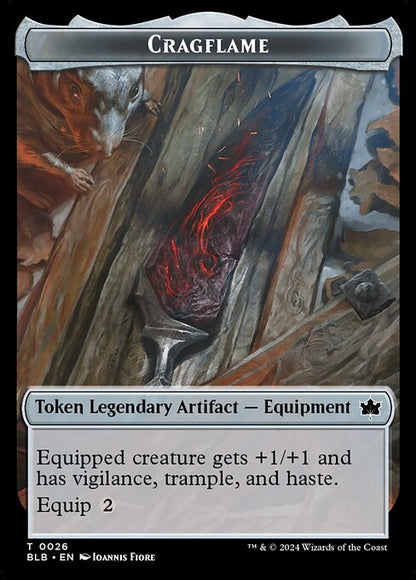 Cragflame Token - Bloomburrow