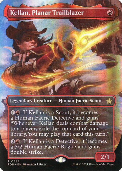 Kellan, Planar Trailblazer (Borderless) - Foundations