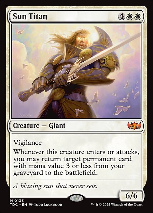 Sun Titan - Commander: Kaldheim