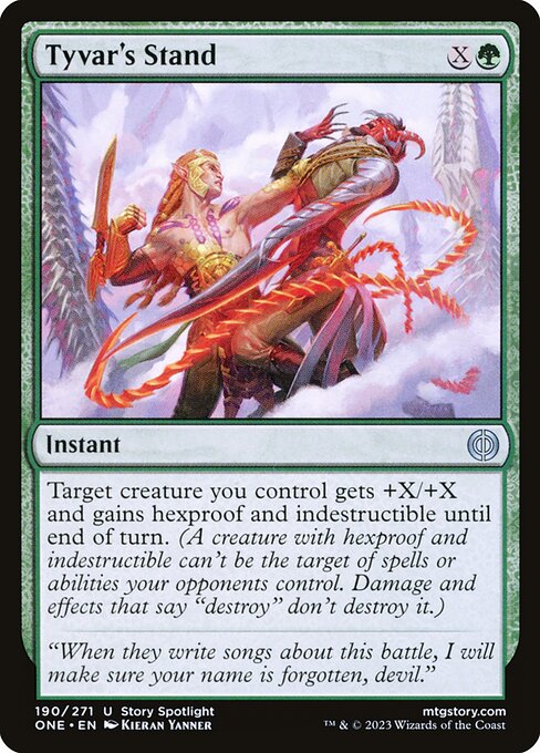 Tyvar's Stand (Foil) - Phyrexia: All Will Be One