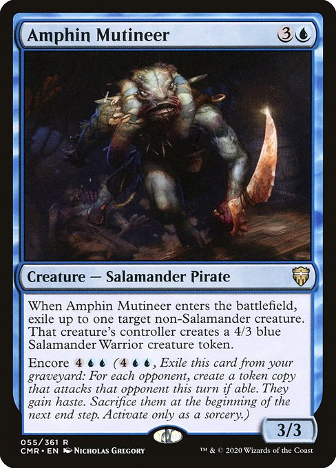 Amphin Mutineer - Commander Legends