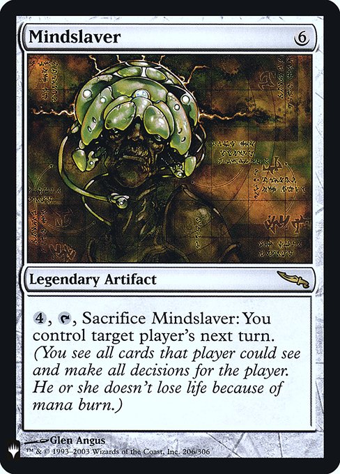 Mindslaver - The List Reprints