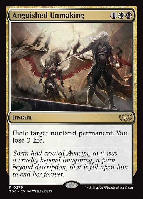 Anguished Unmaking - Commander: Tarkir: Dragonstorm