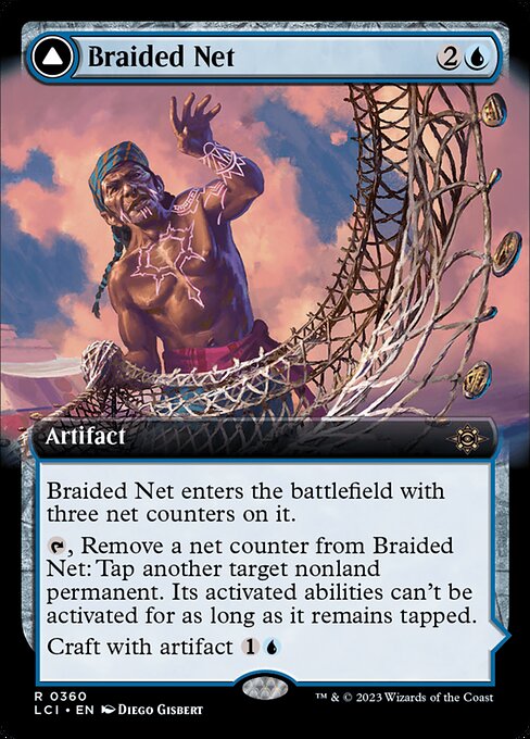 Braided Net (Extended Art) - The Lost Caverns of Ixalan