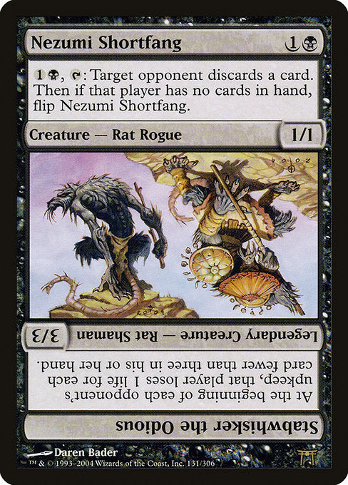 Nezumi Shortfang // Stabwhisker the Odious (Foil) - The List Reprints