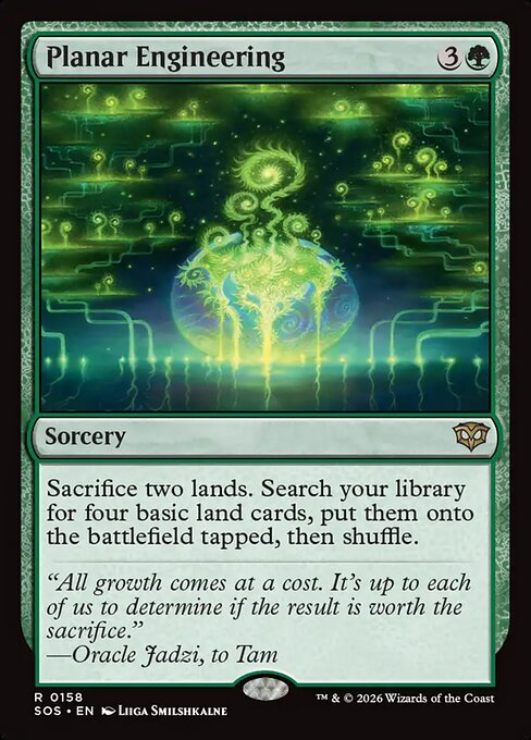 Planar Engineering (Foil) - Secrets of Strixhaven