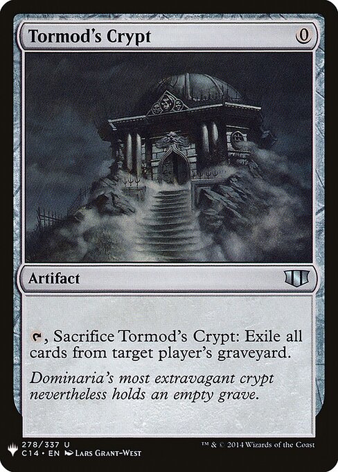 Tormod's Crypt - The List Reprints