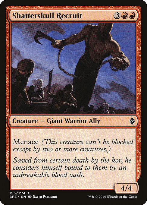Shatterskull Recruit - Battle for Zendikar