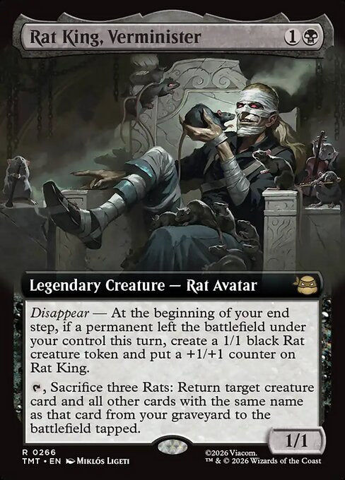 Rat King, Verminister (Extended Art) - Teenage Mutant Ninja Turtles