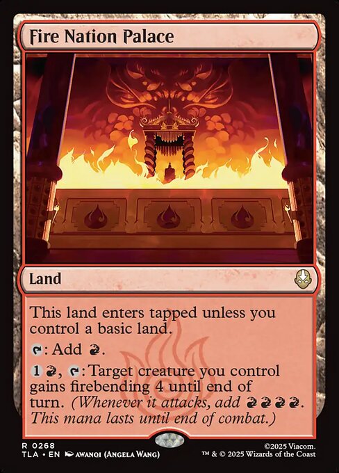 Fire Nation Palace (Foil) - Avatar: The Last Airbender