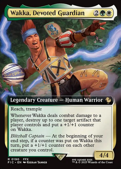 Wakka, Devoted Guardian (Extended Art) - Commander: FINAL FANTASY