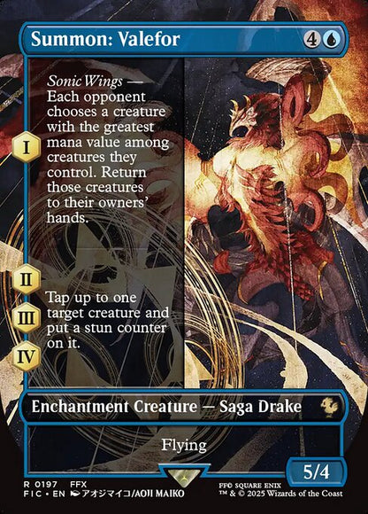 Summon: Valefor (Borderless) - Commander: FINAL FANTASY