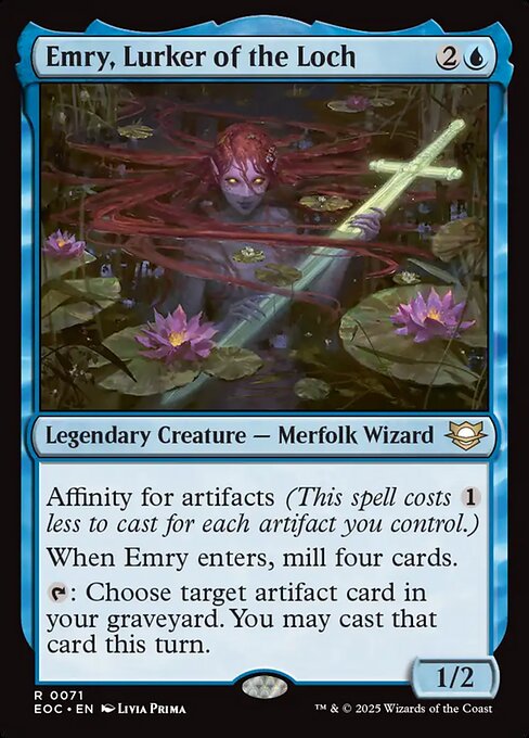 Emry, Lurker of the Loch - Commander: Edge of Eternities