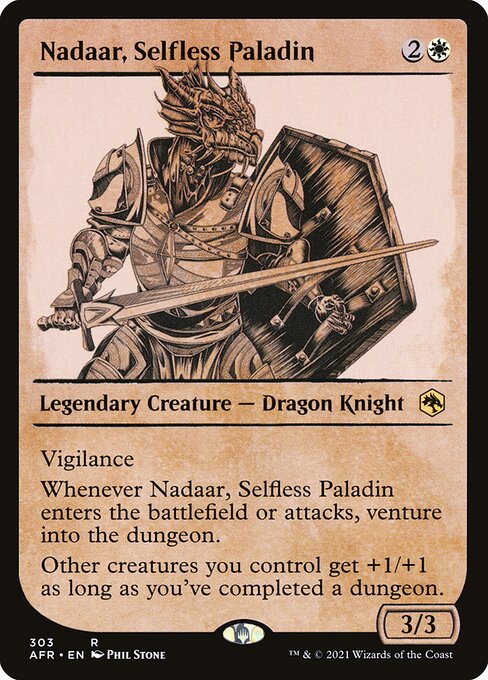 Nadaar, Selfless Paladin (Showcase) - Adventures in the Forgotten Realms