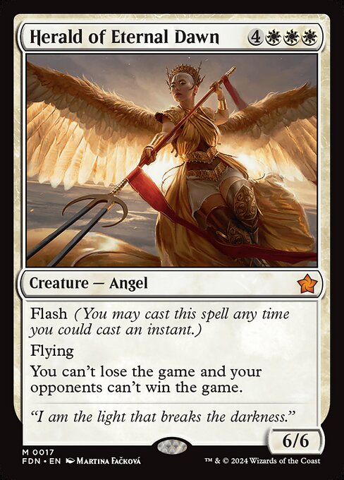 Herald of Eternal Dawn (Foil) - Foundations