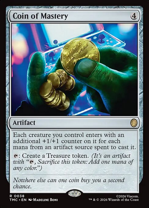 Coin of Mastery - Commander: Teenage Mutant Ninja Turtles