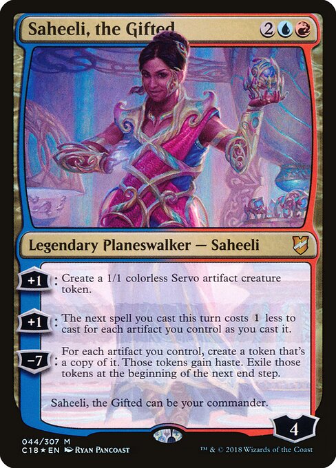 Saheeli, the Gifted - Commander 2018