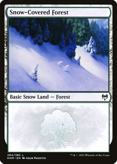 Snow-Covered Forest (284) - Kaldheim