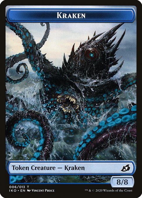 Kraken Token - Ikoria: Lair of Behemoths