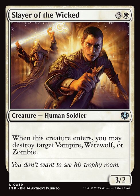 Slayer of the Wicked - Innistrad Remastered