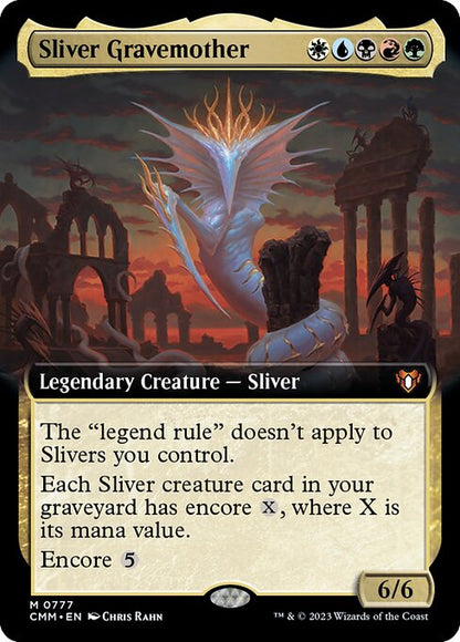 Sliver Gravemother (Extended Art) - Commander Masters