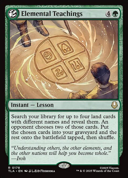 Elemental Teachings - Avatar: The Last Airbender