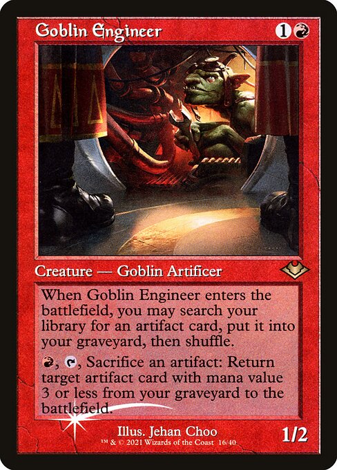 Goblin Engineer (Retro Frame) - Modern Horizons
