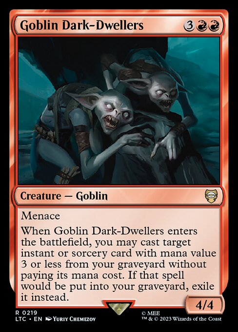 Goblin Dark-Dwellers - Commander: The Lord of the Rings: Tales of Middle-earth