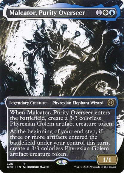 Malcator, Purity Overseer (Showcase) - Phyrexia: All Will Be One